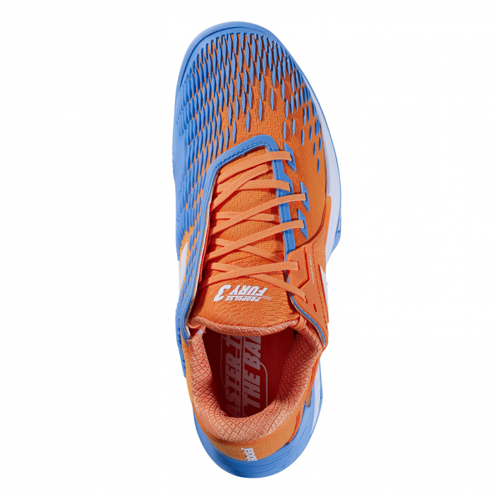 Pantofi tenis barbati Babolat Propulse Fury 3 Clay - Portocaliu [4]