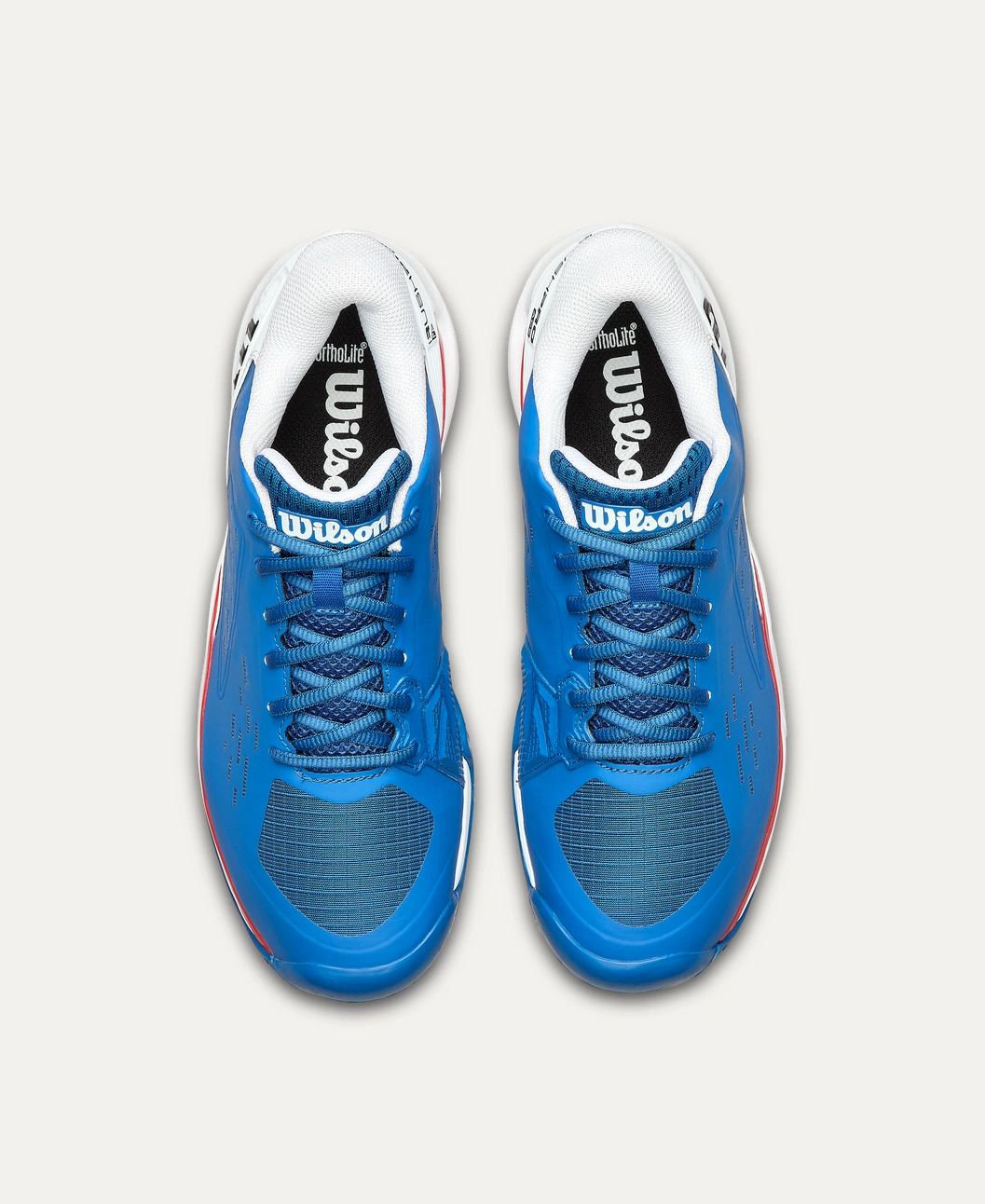 Pantofi tenis barbati Wilson RUSH PRO ACE CLAY - albastru/alb [7]