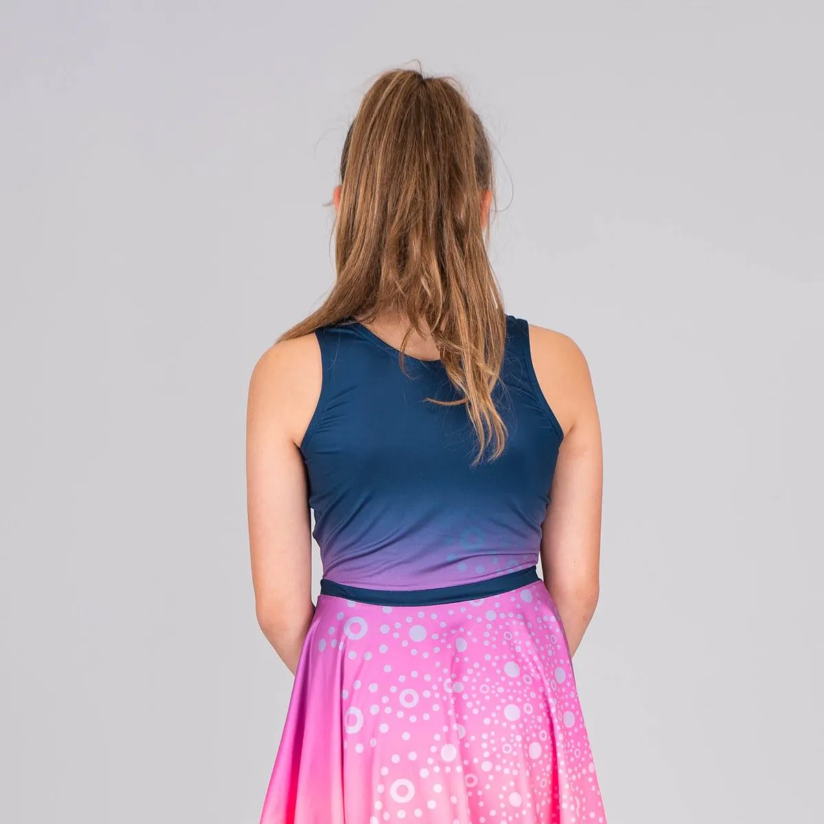 Rochie BIDI BADU Colortwist Fata - Roz/Albastru Inchis [4]