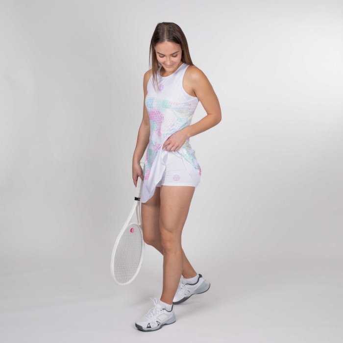 Rochie BIDI BADU Zahai Tech (2 In 1) Dama - Alb/Roz [4]