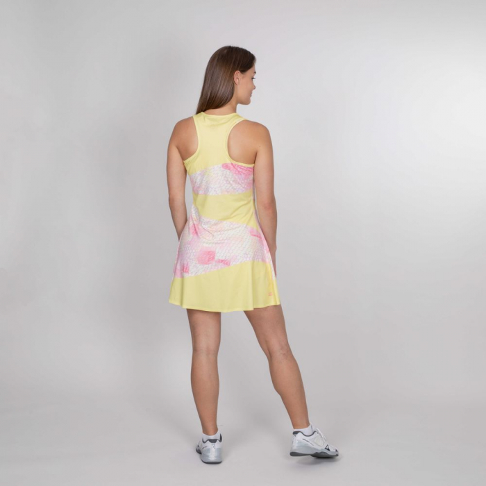Rochie BIDI BADU Zahai Tech (2 In 1) Dama - Galben Deschis/Roz [4]