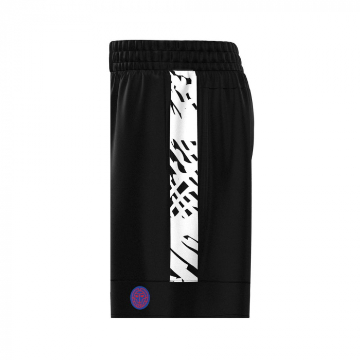 Short barbati BIDI BADU Melbourne 7Inch - Negru/Alb [4]