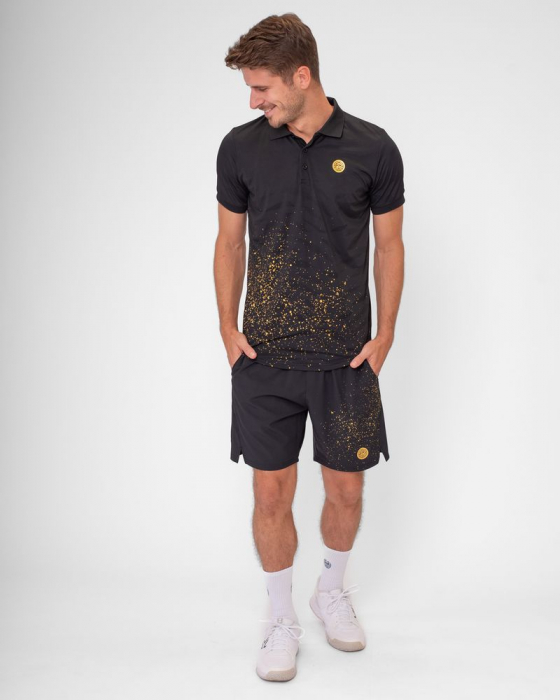 Short barbati BIDI BADU Paris 2024 7Inch - Negru/Auriu [2]