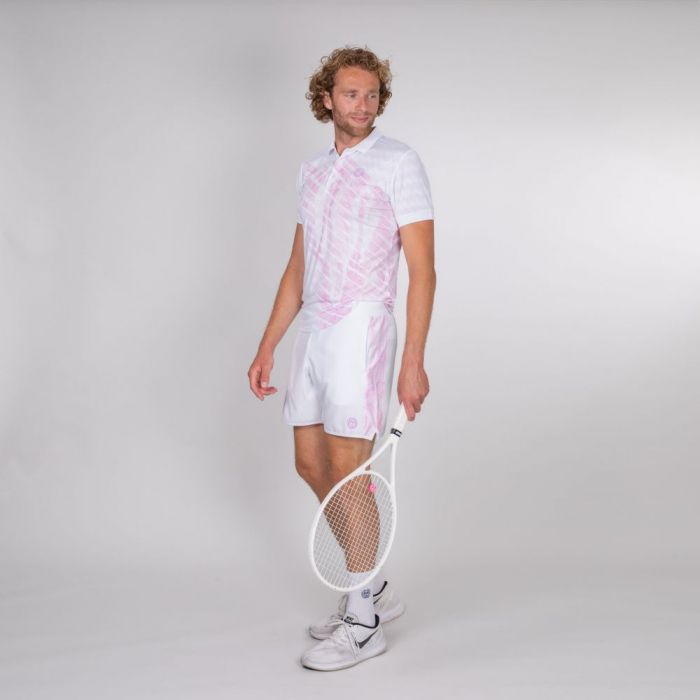 Short barbati BIDI BADU Tulu 7Inch Tech - Liliac/Alb [3]