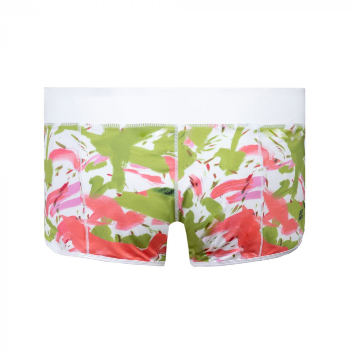 Short BIDI BADU Elani Tech (2 In 1) Dama - Verde/Rosu [2]