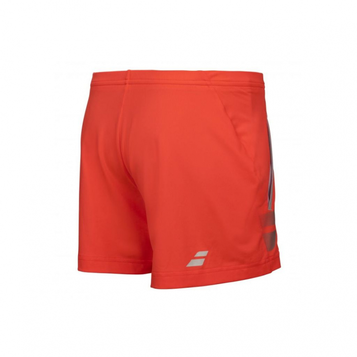 Short fete Babolat Core - rosu fluo [3]