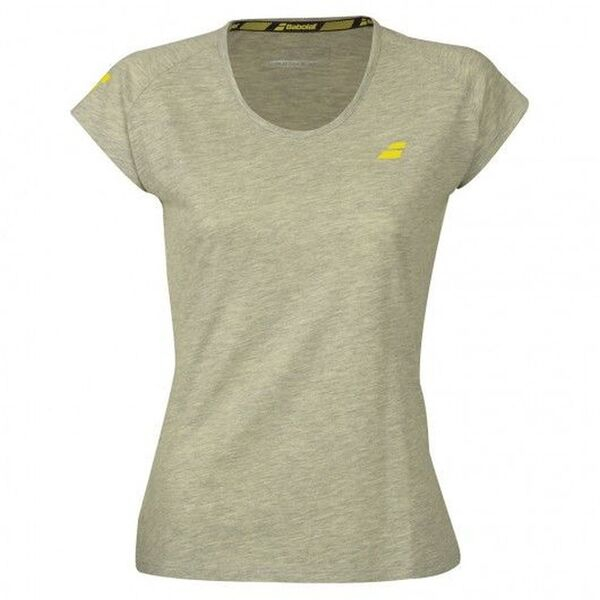 Tricou Babolat Core Dama - gri [2]