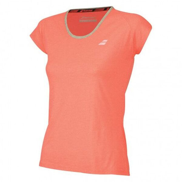Tricou Babolat Core Fata - rosu fluo [2]