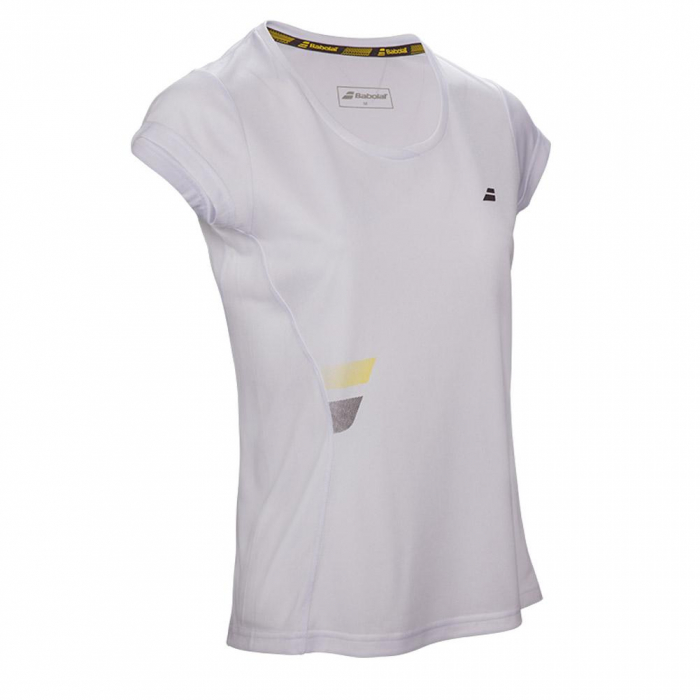 Tricou Babolat Core Flag Club Dama - alb [3]