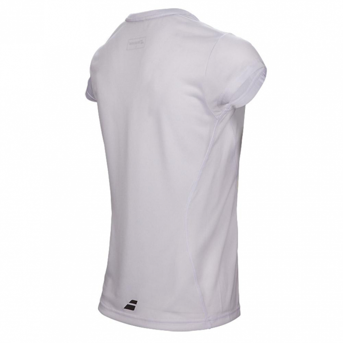 Tricou Babolat Core Flag Club Dama - alb [4]