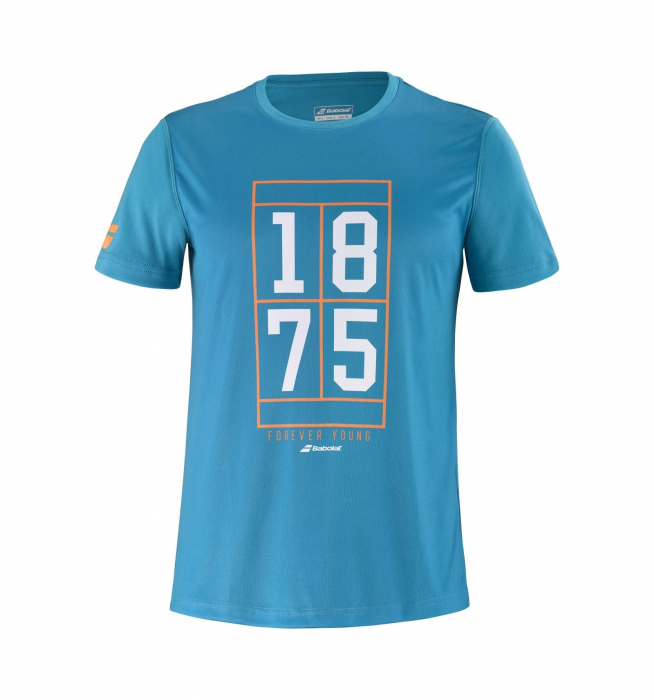 Tricou Babolat Exercise Graphic Baiat - Albastru [2]