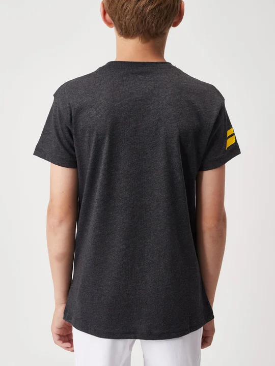 Tricou Babolat Exercise Vintage Baiat - Negru [2]