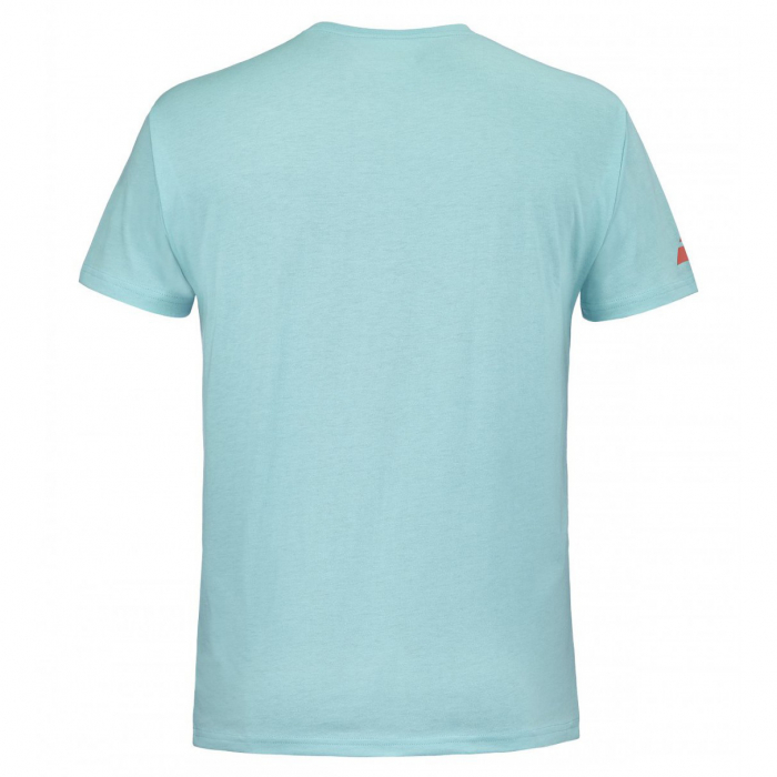 Tricou Babolat Exercise Vintage Barbat - Albastru Deschis [2]