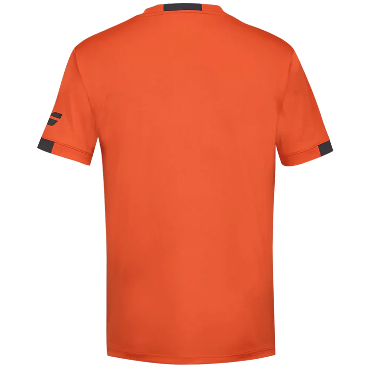 Tricou Babolat Play Crew - rosu fluo [2]