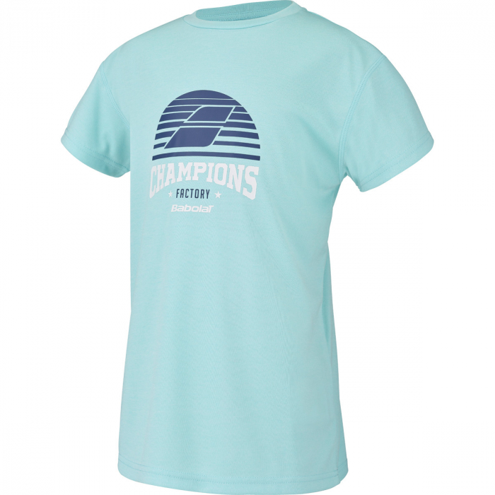Tricou baiat Babolat Exercise Graphic - albastru [2]