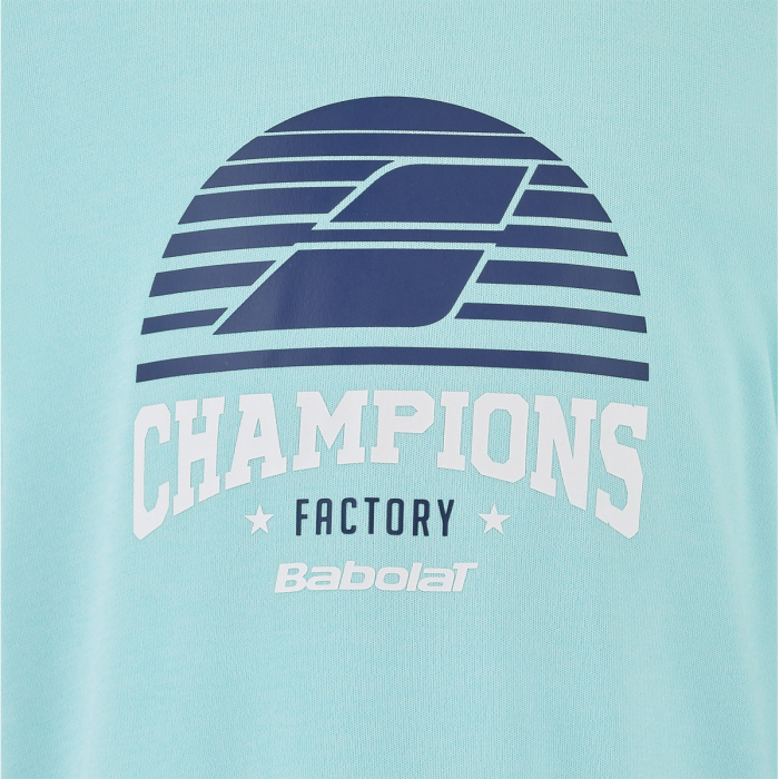Tricou baiat Babolat Exercise Graphic - albastru [4]
