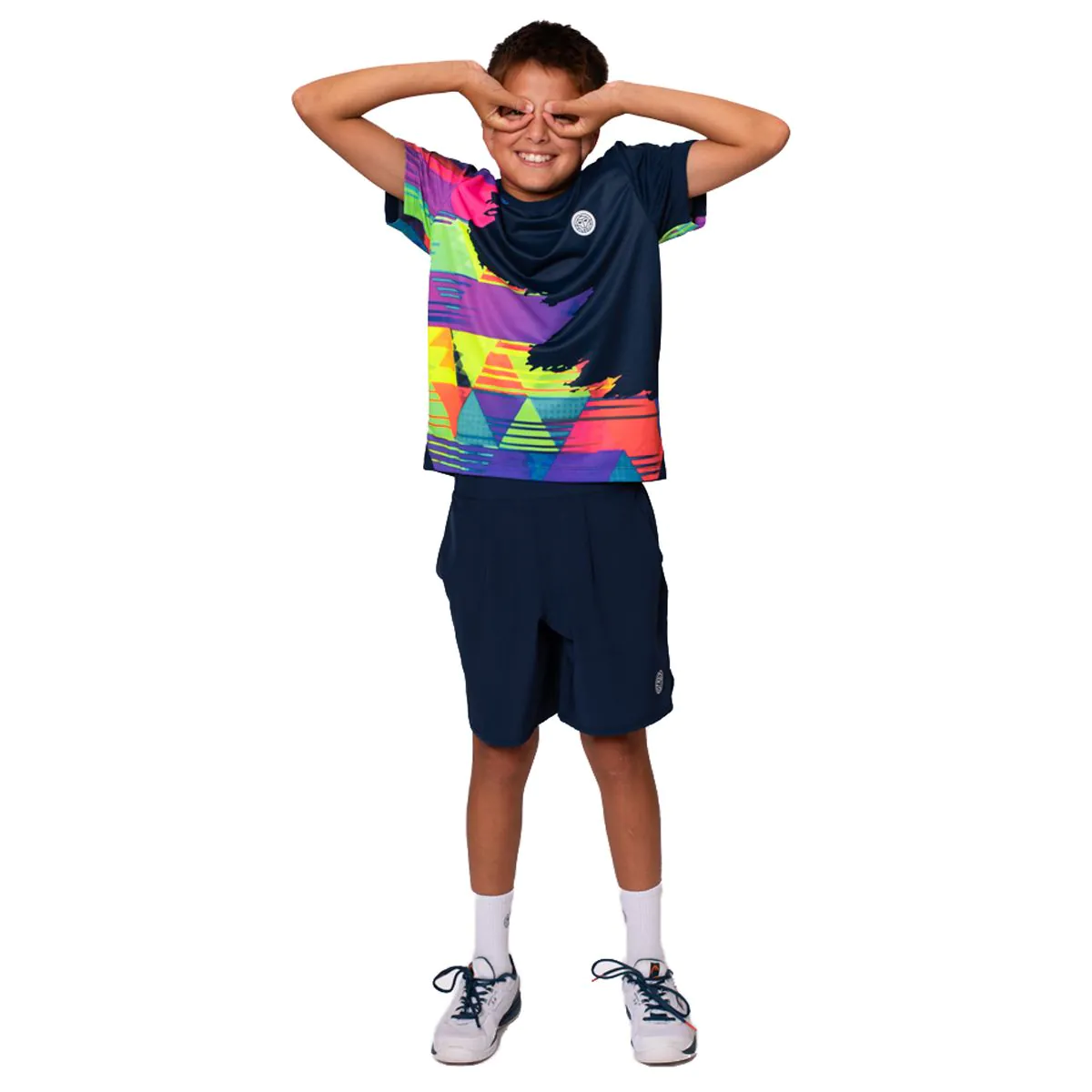 Tricou baieti BIDI BADU Kaleido - Bleumarin/Mixed [4]