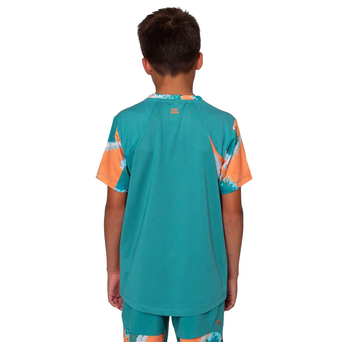 Tricou baieti Bidi Badu Melbourne 2025 - petrol/portocaliu [2]