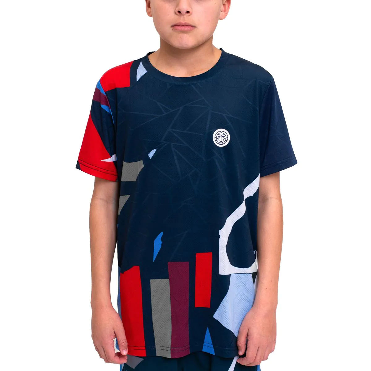 Tricou baieti BIDI BADU New York 2024 - Bleumarin/Rosu/Albastru [2]