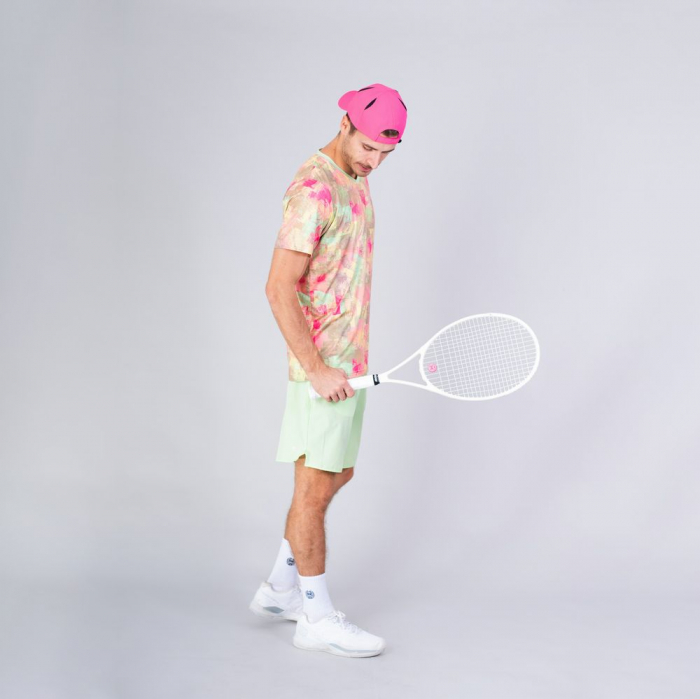 Tricou barbat BIDI BADU Kovu Tech - Mixed/Verde Deschis [4]