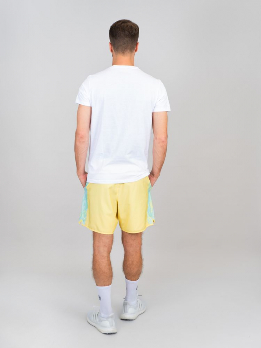 Tricou barbat BIDI BADU Nishan Lifestyle - Alb/Menta [4]