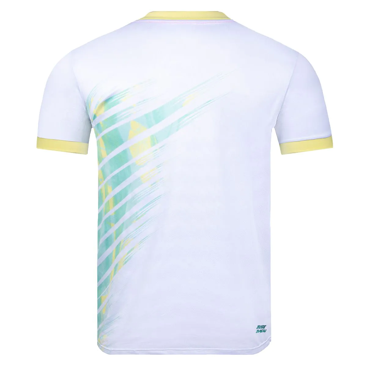 Tricou barbat BIDI BADU Yero Tech Polo - Menta/Galben Deschis [2]