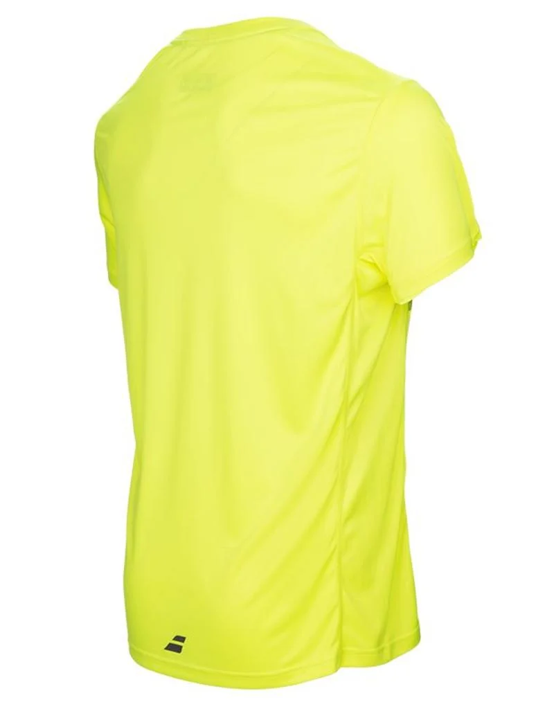 Tricou barbati Babolat Core Flag Club - Galben [3]