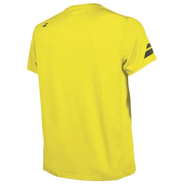 Tricou barbati Babolat Core - Galben [2]