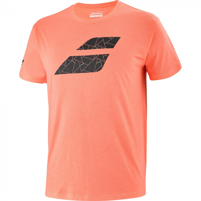 Tricou barbati Babolat Exercise Big Flag  - portocaliu [2]