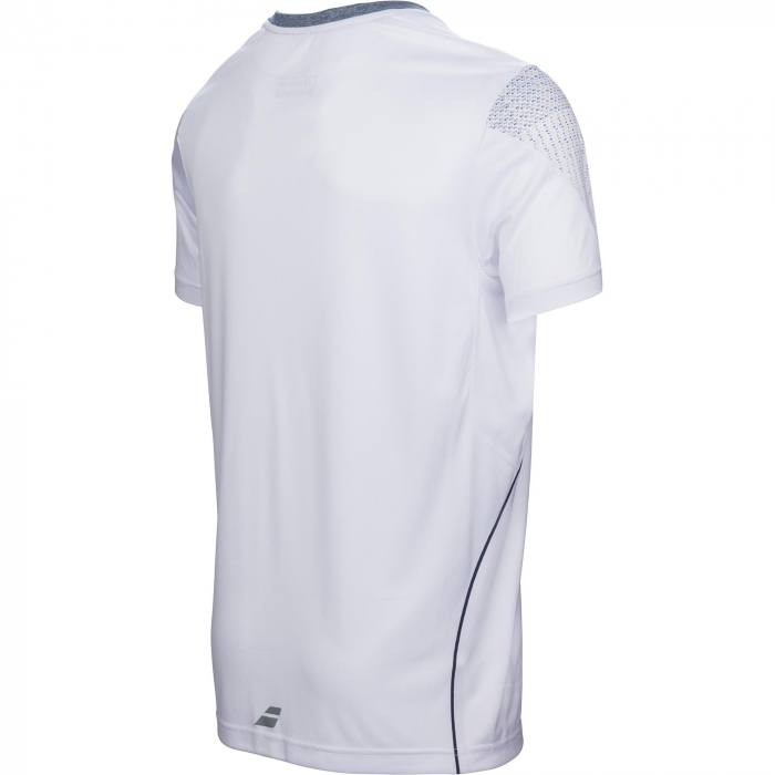 Tricou barbati Babolat Performance Crew Neck - Alb [2]