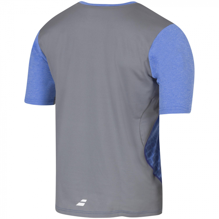 Tricou barbati Babolat Performance V-Neck - albastru [2]