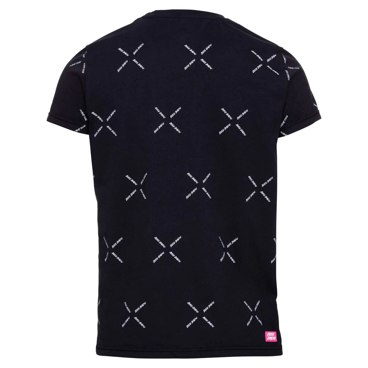 Tricou BIDI BADU Aleko Basic Tape Barbat - Negru [2]