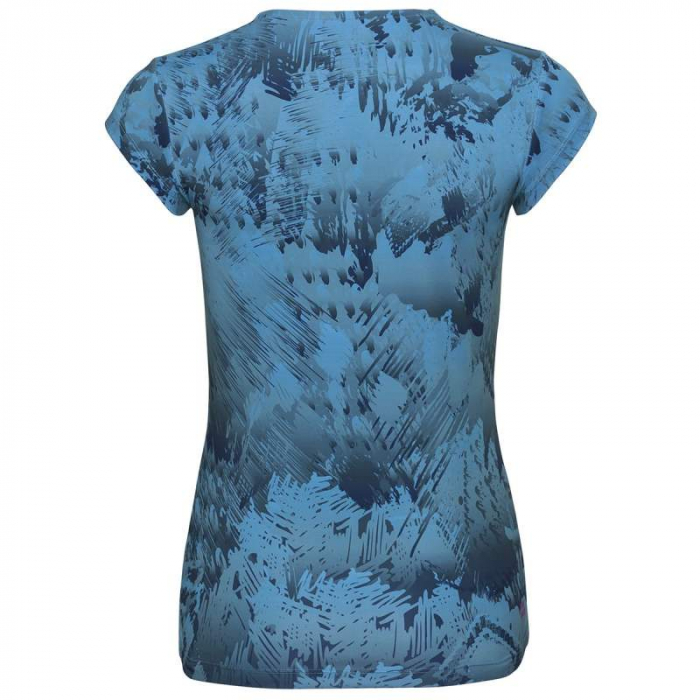 Tricou BIDI BADU Bella 2.0 Tech Dama - Albastru Inchis/Turcoaz [2]