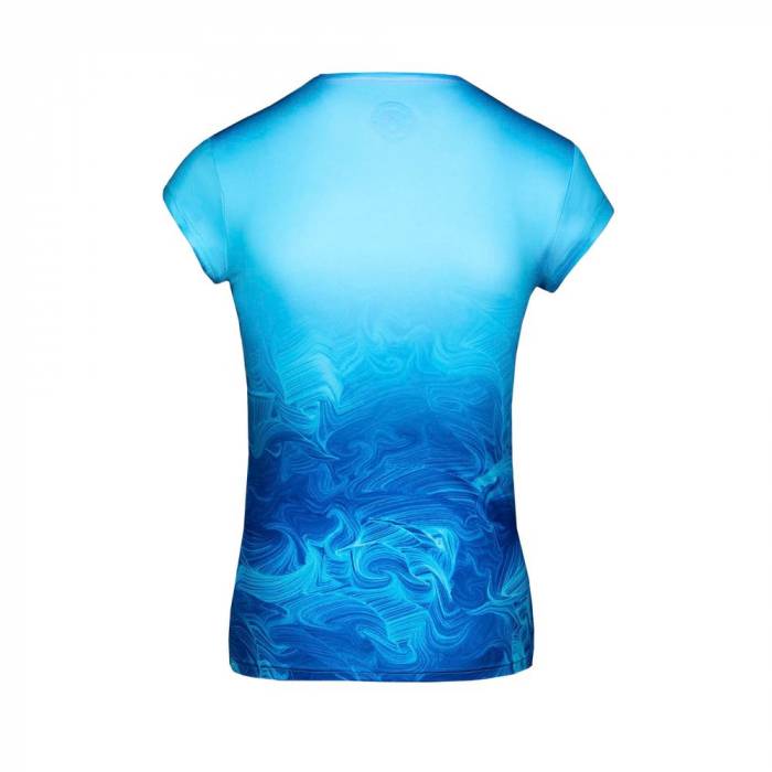 Tricou BIDI BADU Bella 2.0 Tech V-Neck Dama - Albastru Deschis [2]
