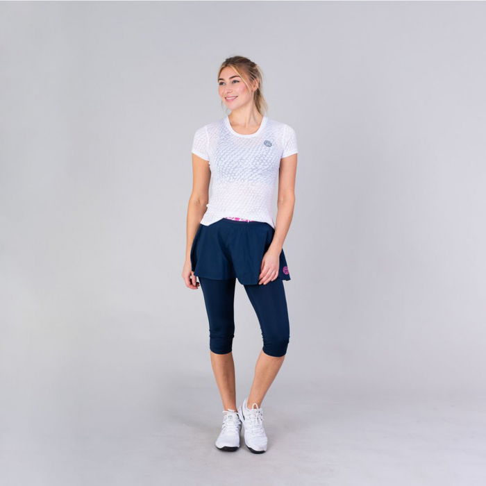 Tricou BIDI BADU Bineta Tech Burnout Dama - Alb [3]