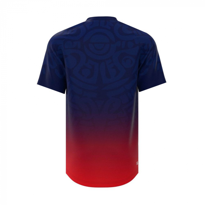 Tricou BIDI BADU Colortwist Barbat - Albastru Inchis/Rosu [2]