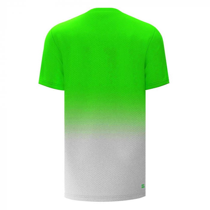 Tricou BIDI BADU Crew Gradiant Baiat - Verde Neon/Alb [2]