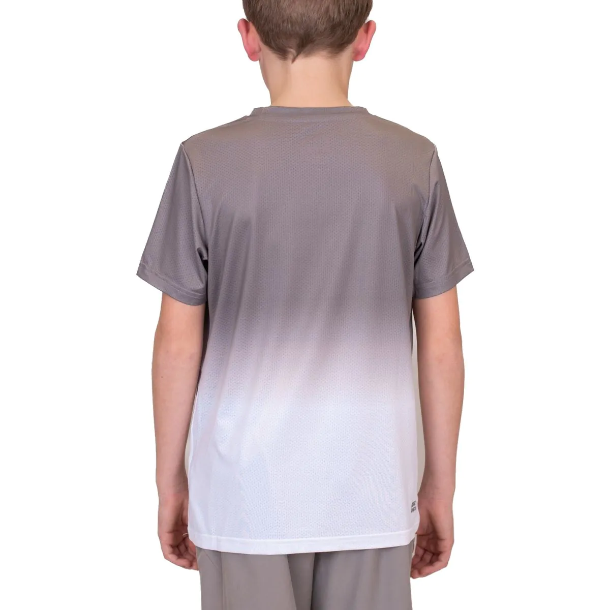 Tricou BIDI BADU Crew Gradiant Baiat - Gri/Alb [4]