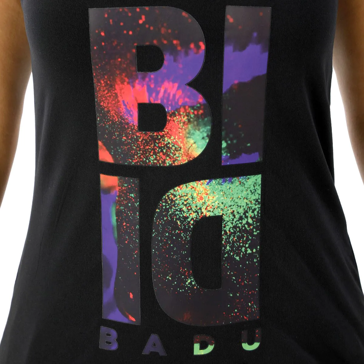 Tricou BIDI BADU Isela Lifestyle Dama - Negru Neon [4]