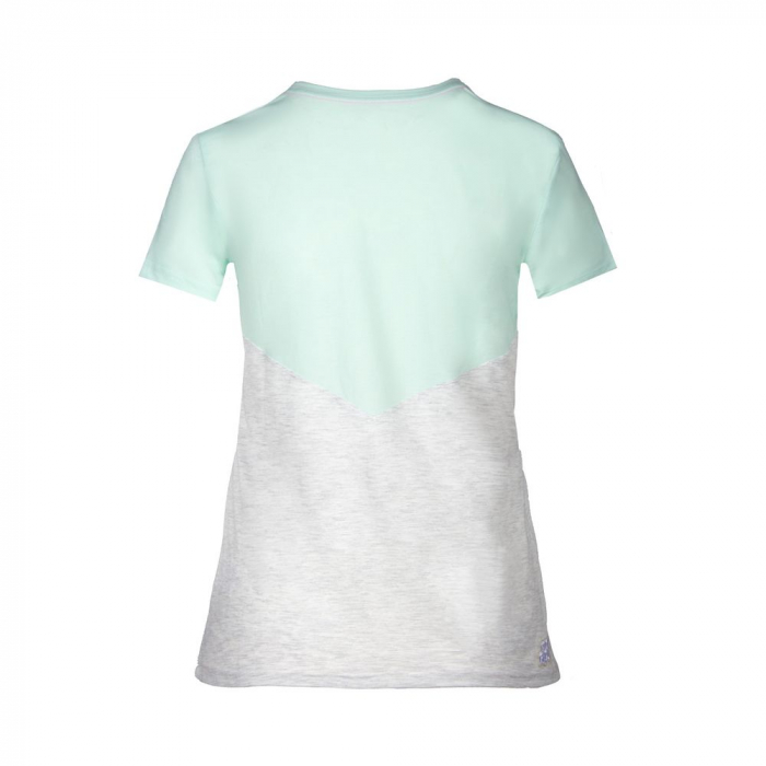 Tricou BIDI BADU Mandisa Lifestyle Fata - Menta/Alb [2]