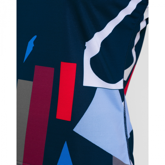 Tricou BIDI BADU New York Capsleeve Dama - Bleumarin/Rosu/Albastru [3]