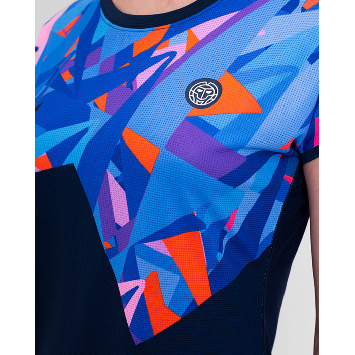 Tricou BIDI BADU Spike Capsleeve Dama - Bleumarin/Albastru [3]