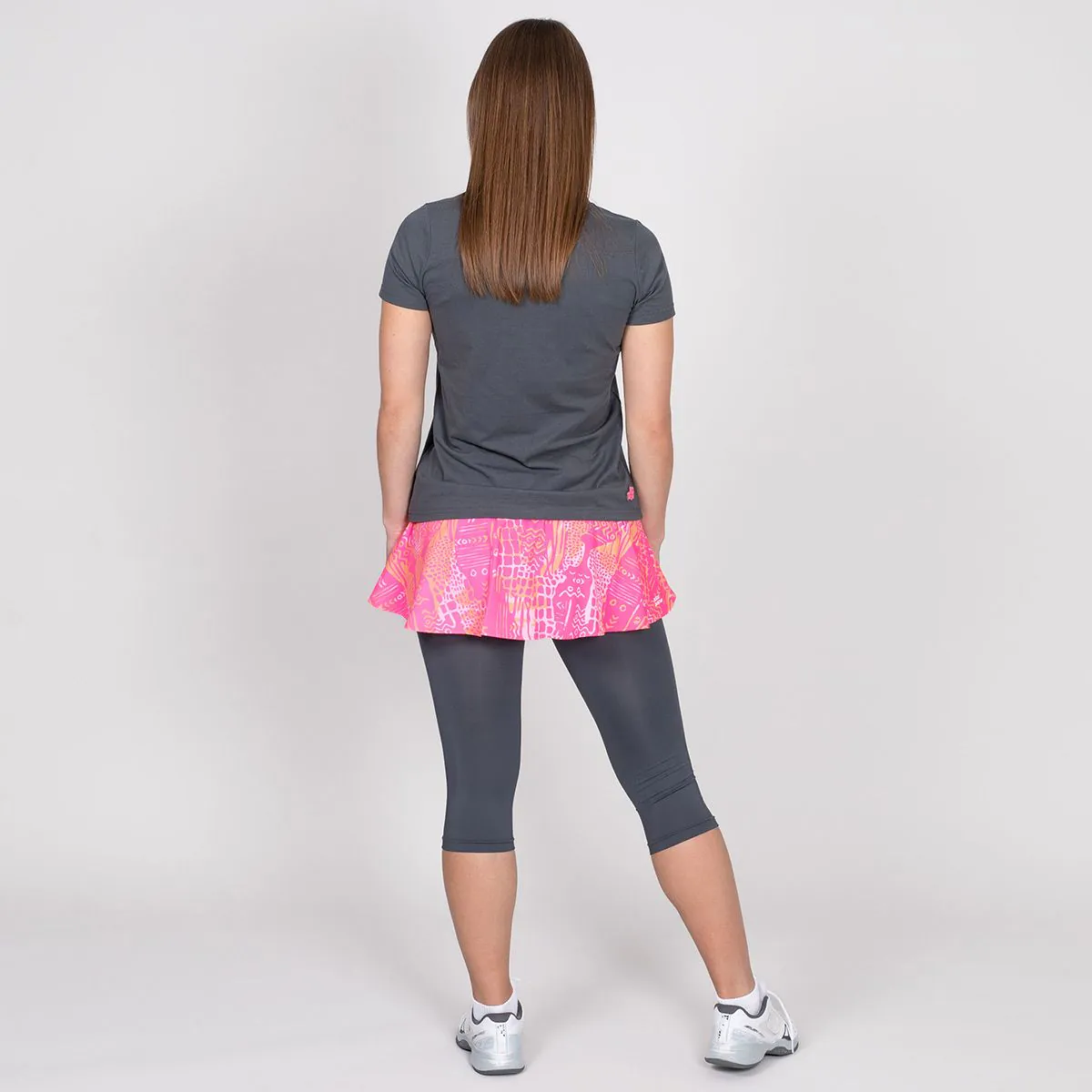 Tricou BIDI BADU Tulusa Lifestyle Dama - Gri Inchis [3]