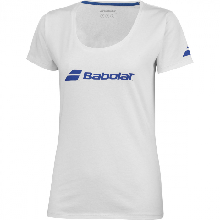 Tricou fete Babolat Exercise - alb [2]