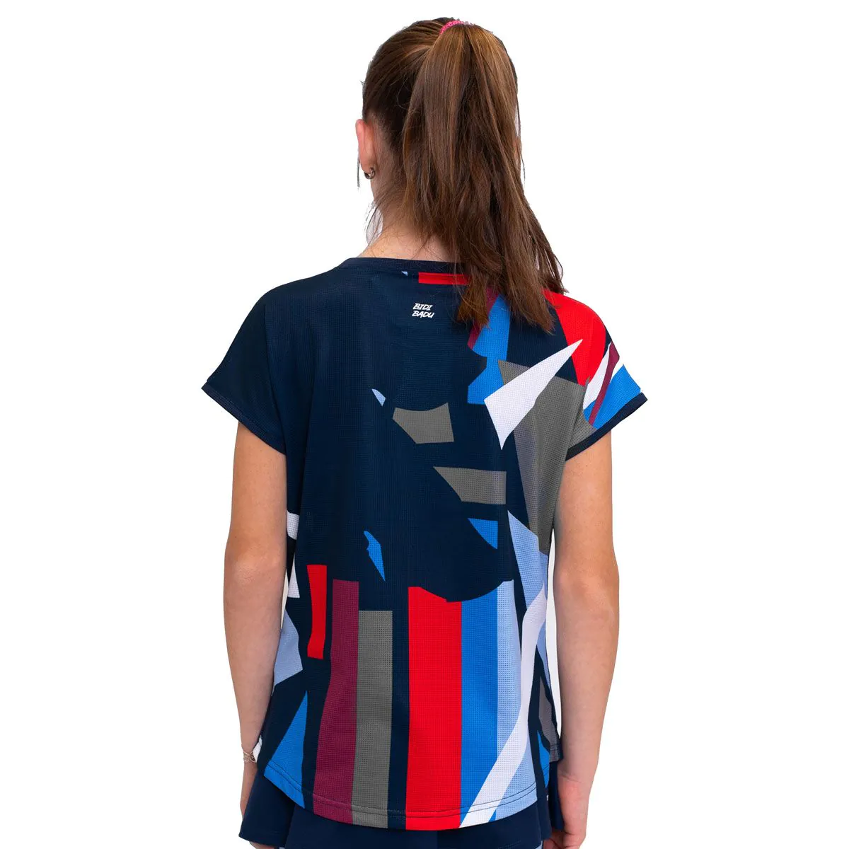 Tricou fete BIDI BADU New York 2024 Capsleeve - Bleumarin/Rosu/Albastru [4]
