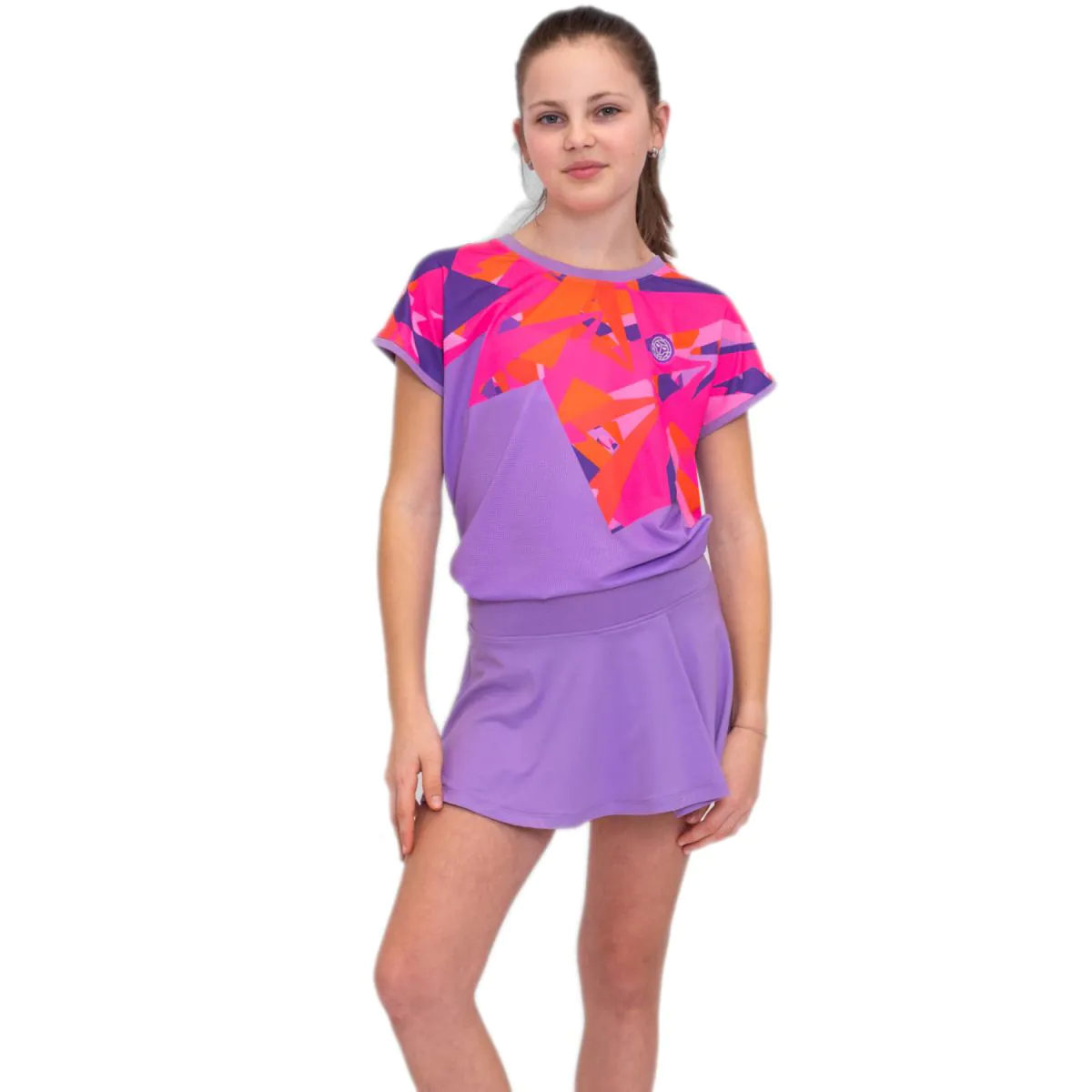 Tricou fete BIDI BADU Spike - Mov/Roz [3]