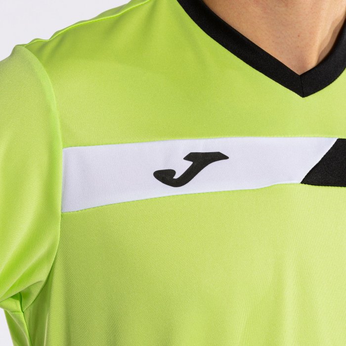 Tricou Joma Court LIME BLACK WHITE [4]
