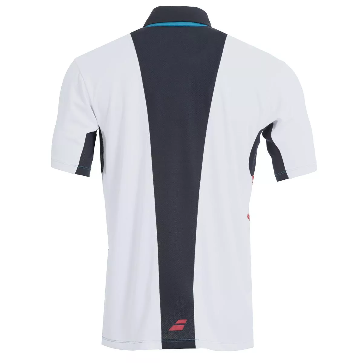 Tricou polo Babolat Match Performance - alb [2]