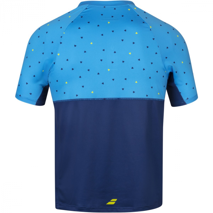 Tricou polo barbati Babolat Compete - albastru [2]