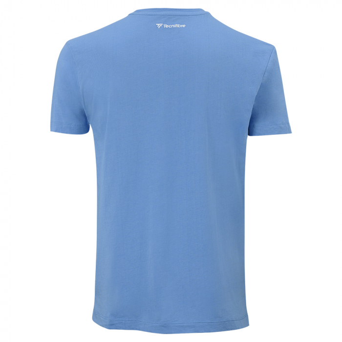 Tricou Tecnifibre Team Cotton Azur [2]